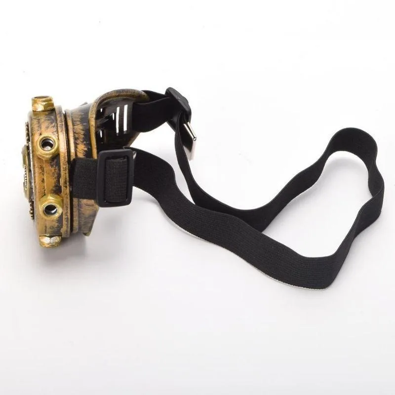 Aanzicht 3 — Steampunk monocle – bronskleurig