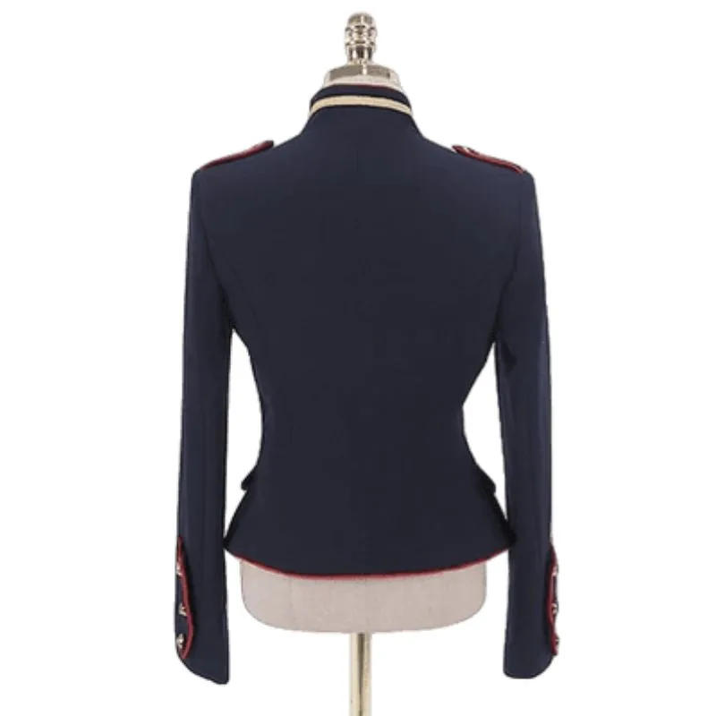 Aanzicht 3 — Jas voor dames – militaire stijl gothic