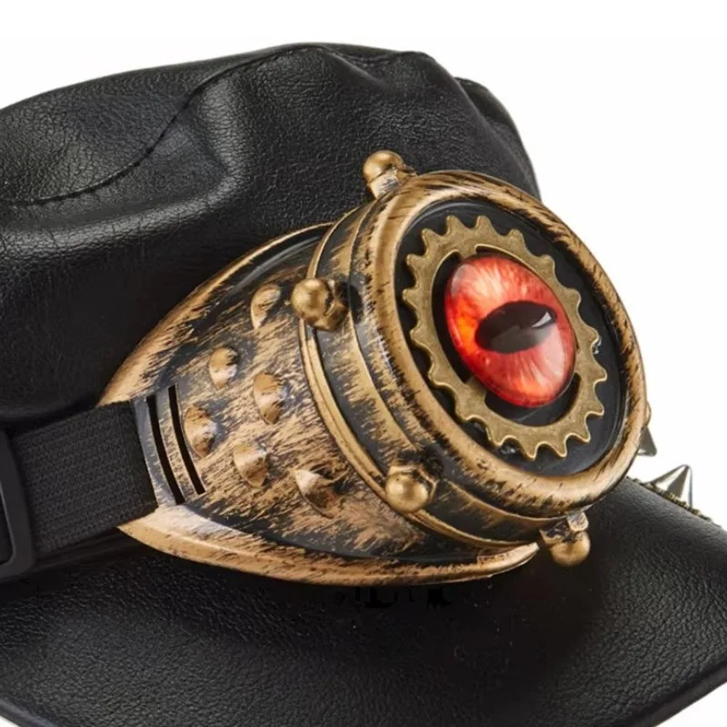 Aanzicht 3 — Steampunk pet voor heren