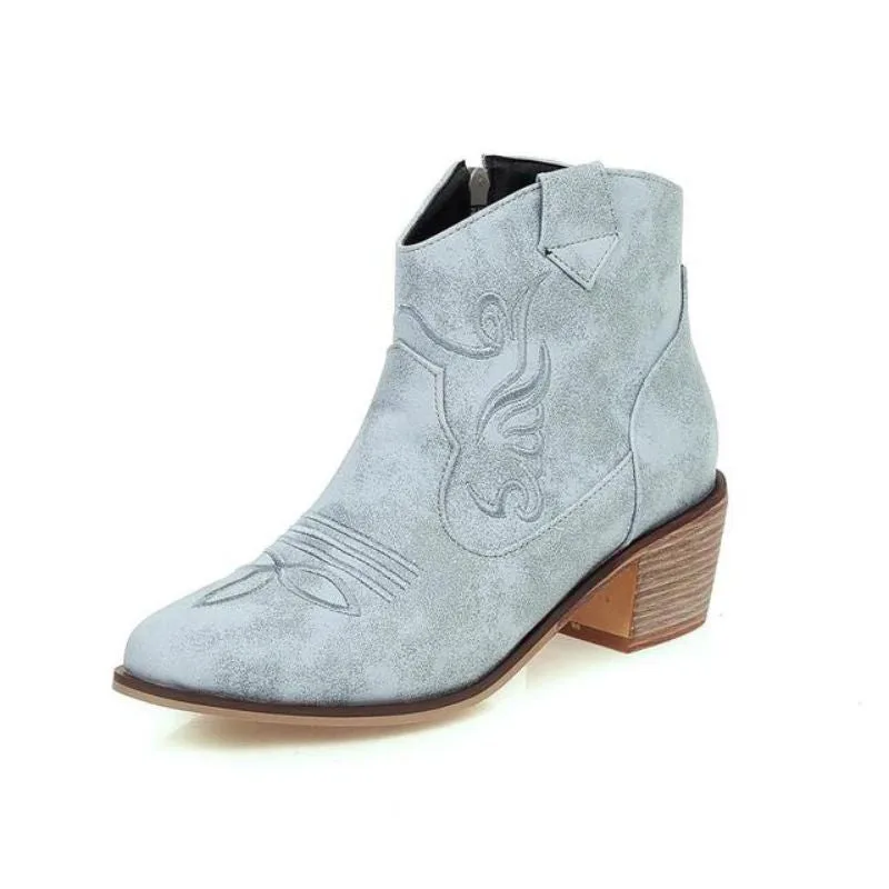Enkellaarzen voor dames – western