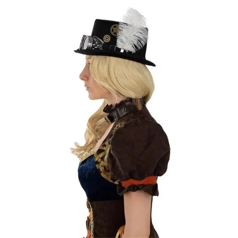 Aanzicht 4 — Steampunk hoed – voor kostuum