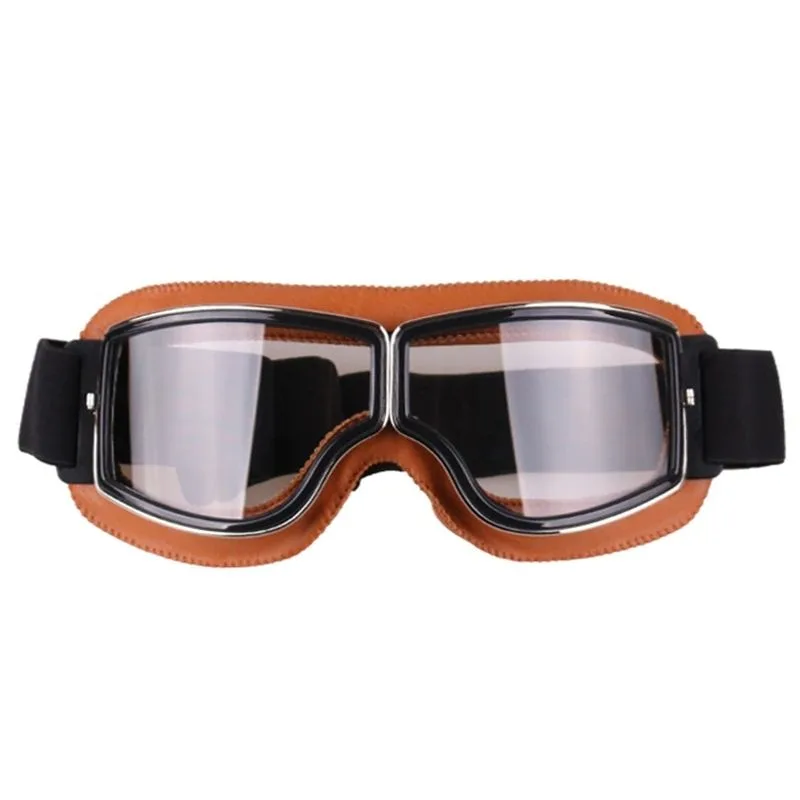 Aanzicht 7 — Steampunk bril – retro motorstijl