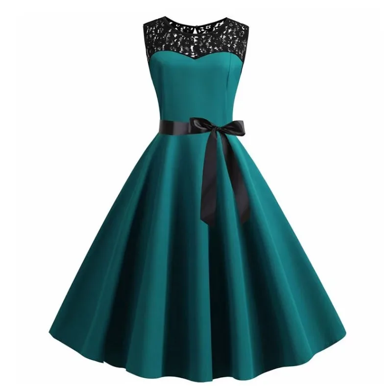 Aanzicht 6 — Jurk – vintage chic