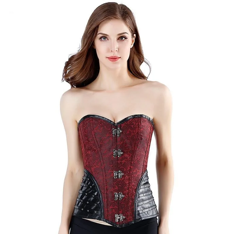 Aanzicht 4 — Steampunk korset – vintage Top