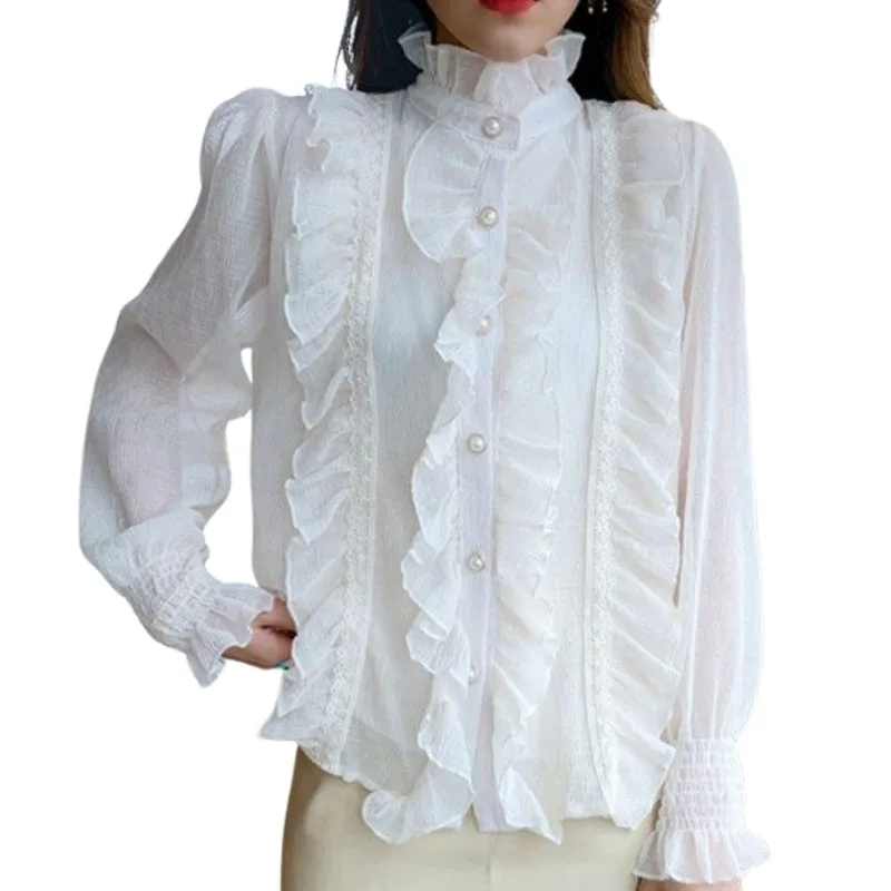 Blouse – Victoriaans met ruches