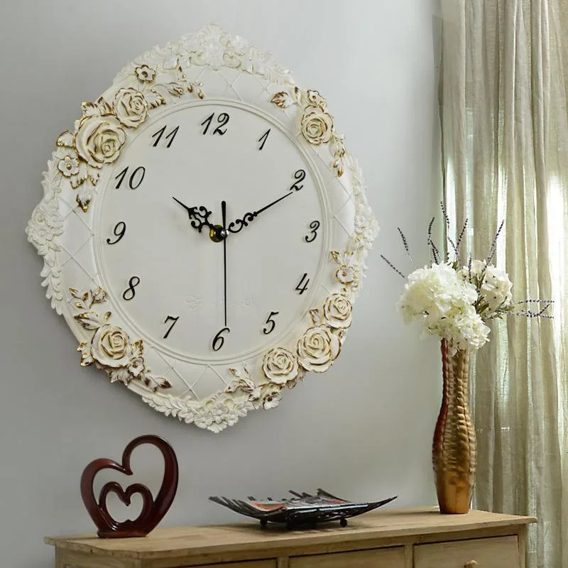Aanzicht 3 — Horloge – vintage wit