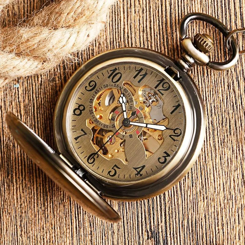 Aanzicht 2 — Steampunk zakhorloge – (doos)