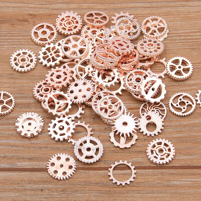 Aanzicht 5 — Steampunk tandwiel set