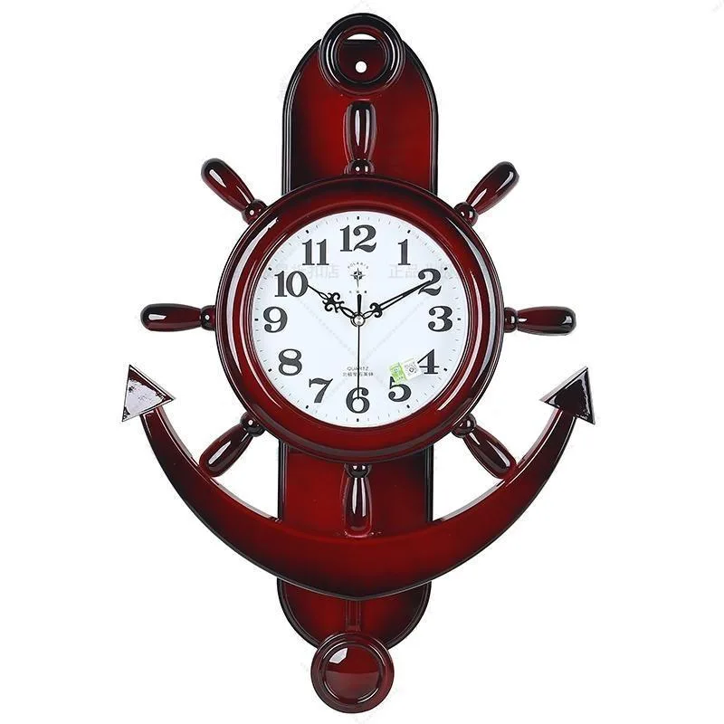 Steampunk horloge – scheepsanker