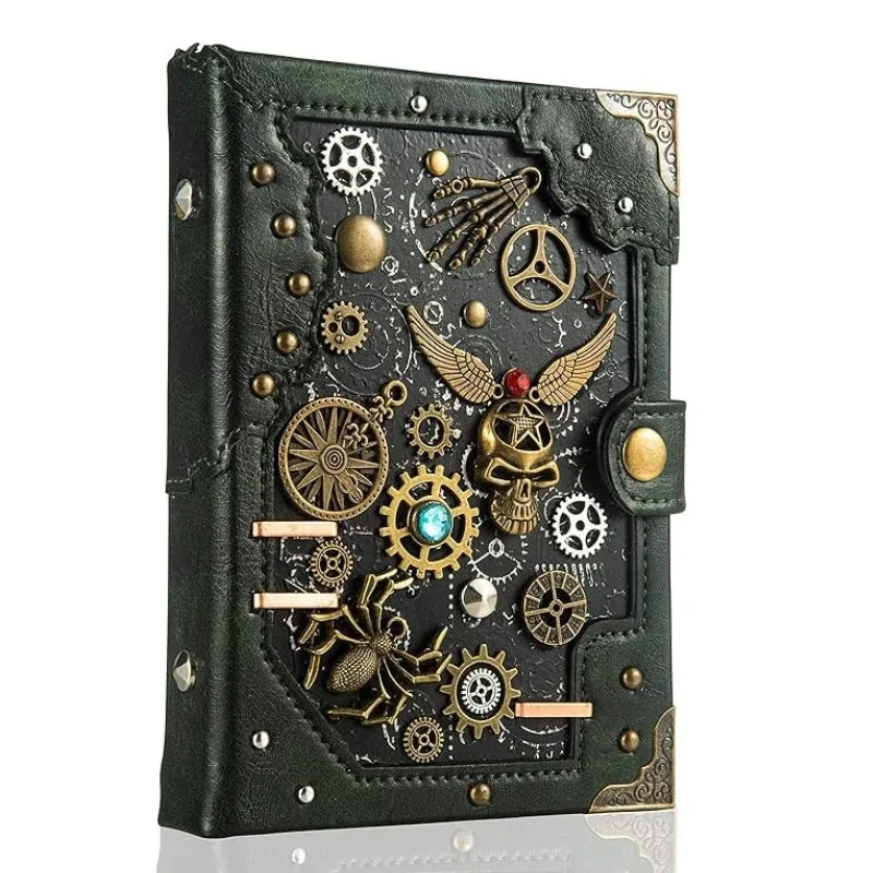 Steampunk notitieboek – model 2