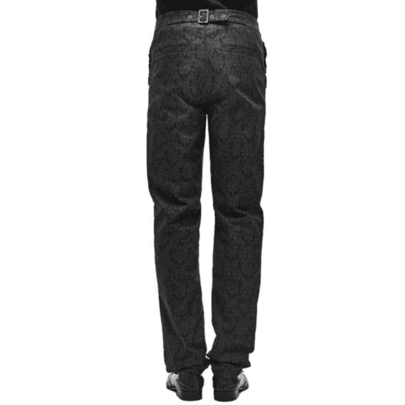Aanzicht 4 — Steampunk broek voor heren – Victoriaans