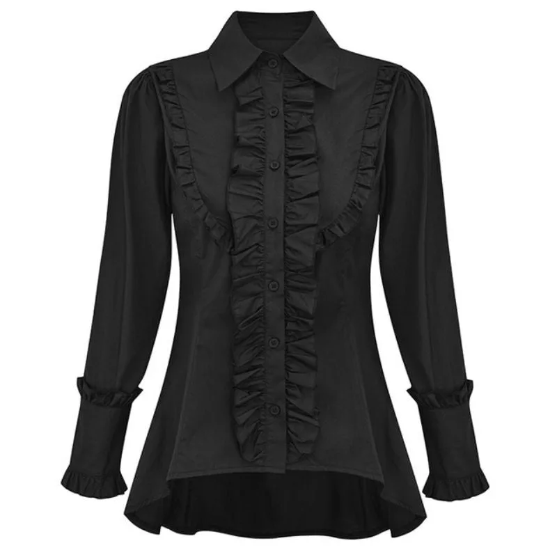 Blouse voor dames – gothic