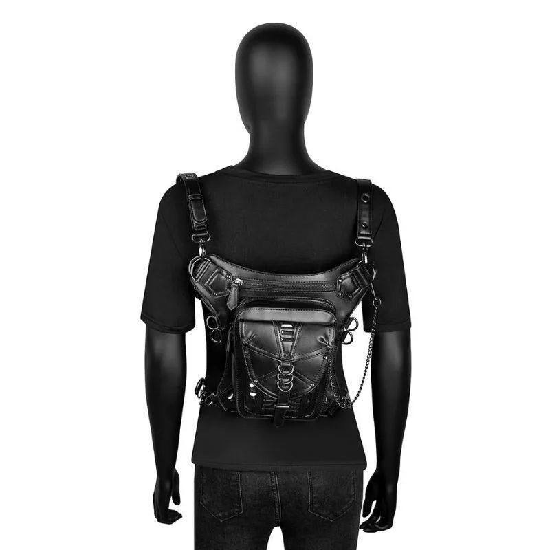Aanzicht 6 — Steampunk tas – riem