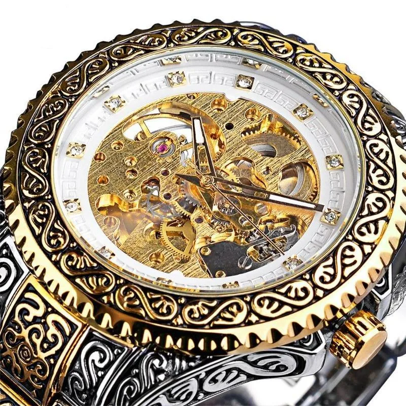 Aanzicht 4 — Steampunk horloge