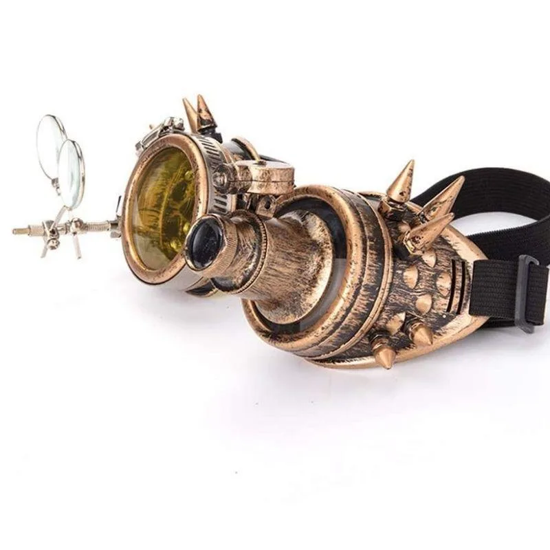 Aanzicht 2 — Steampunk bril