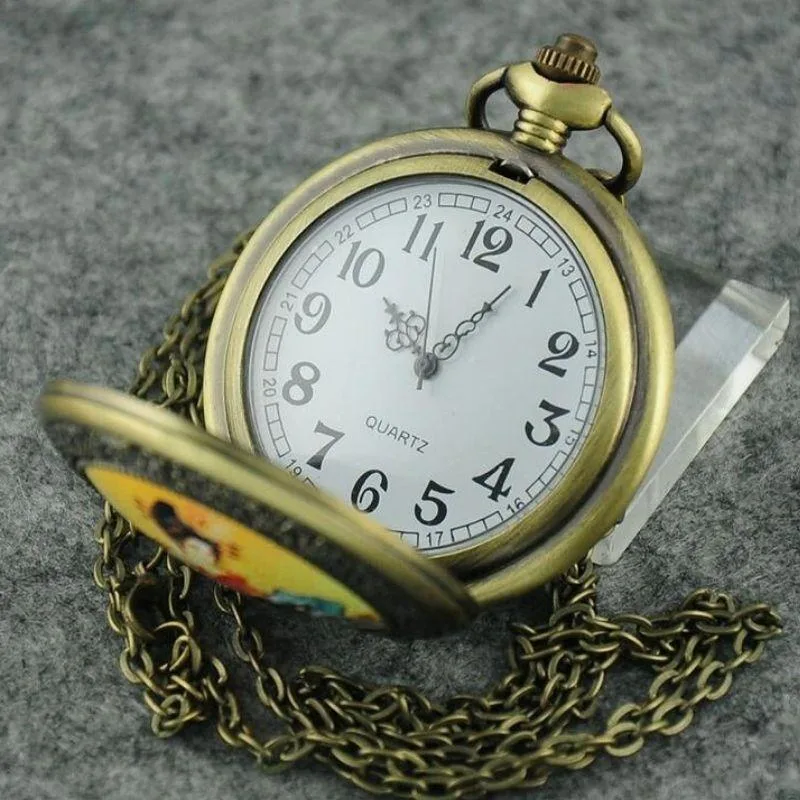 Aanzicht 4 — Steampunk zakhorloge – Japans