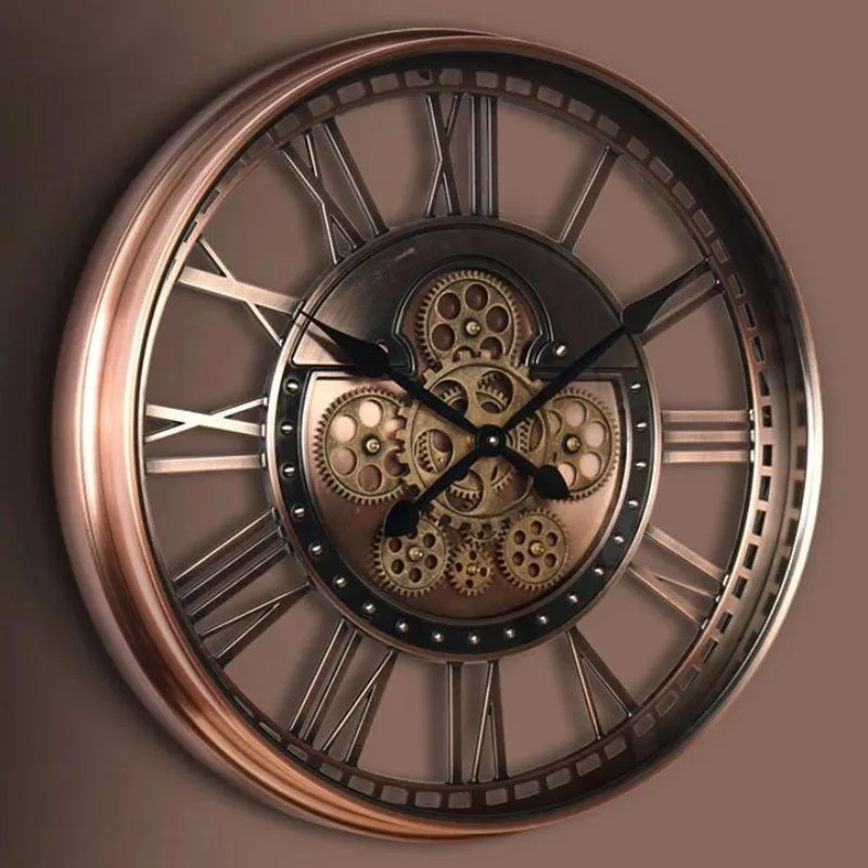 Aanzicht 5 — Steampunk horloge – vintage zichtbaar uurwerk