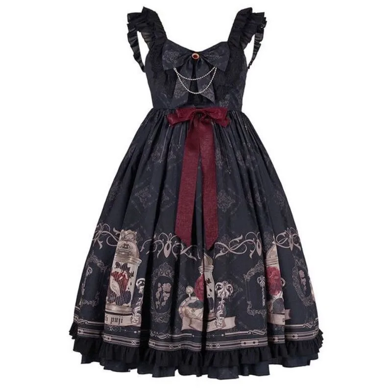 Jurk – lolita zwart