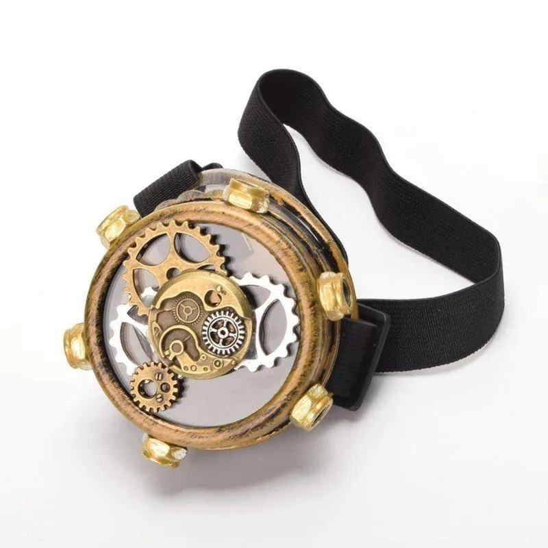 Steampunk monocle – bronskleurig