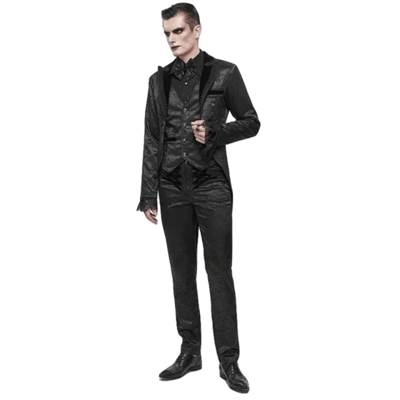 Broek – zwart gothic Victoriaans