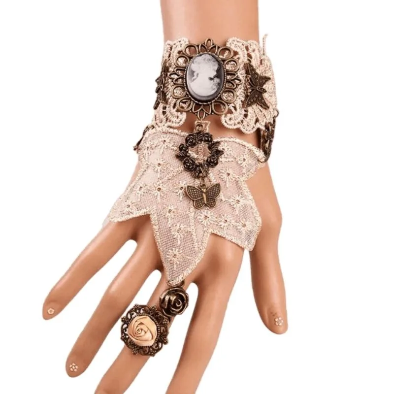 Aanzicht 7 — Steampunk armband – tandwiel