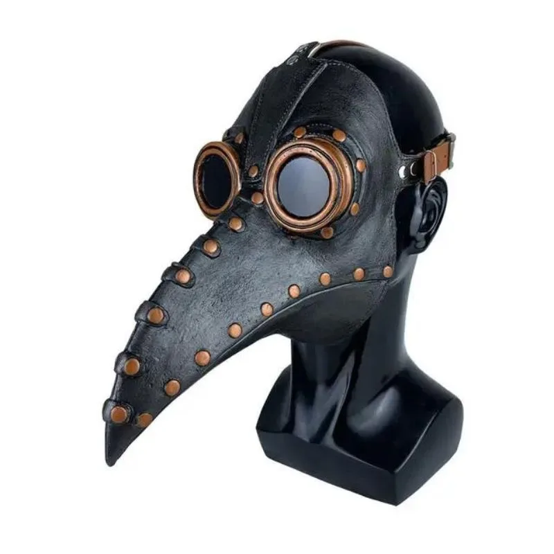 Aanzicht 3 — Pestdoktermasker