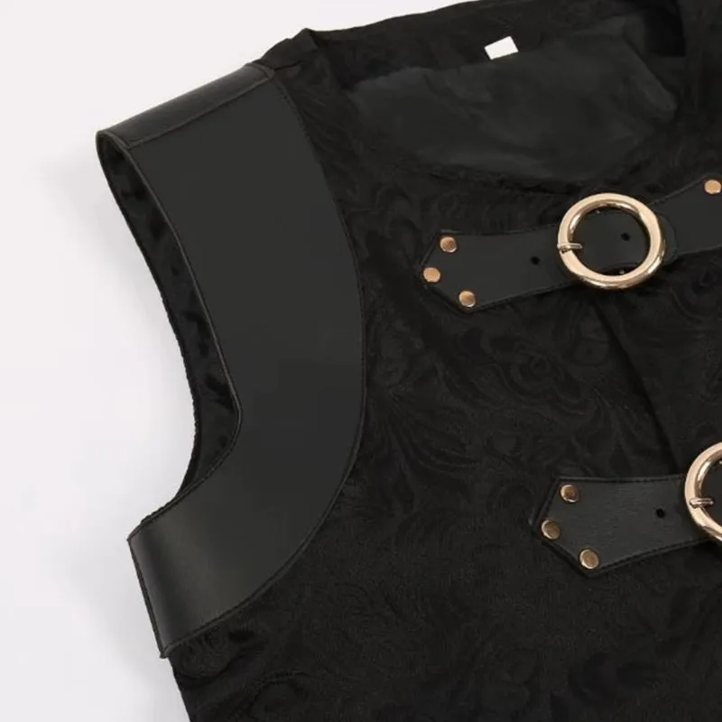 Aanzicht 6 — Steampunk korset – gilet retro