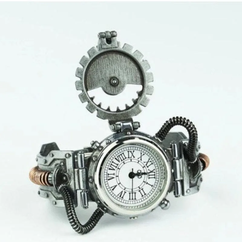 Steampunk horloge – postapocalyptische stijl
