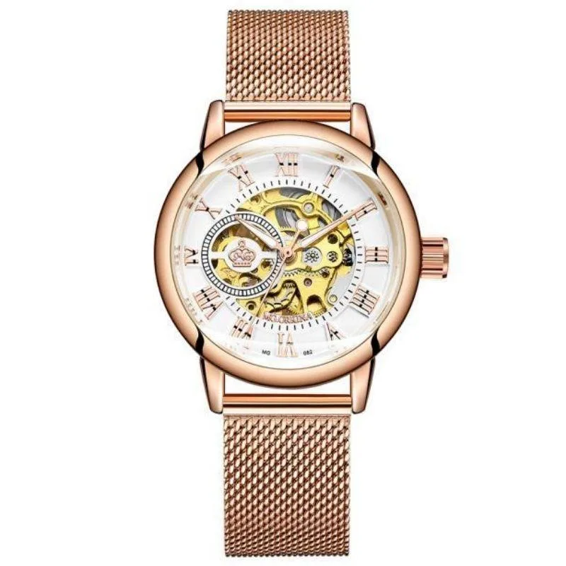 Skeleton horloge voor dames – automatisch
