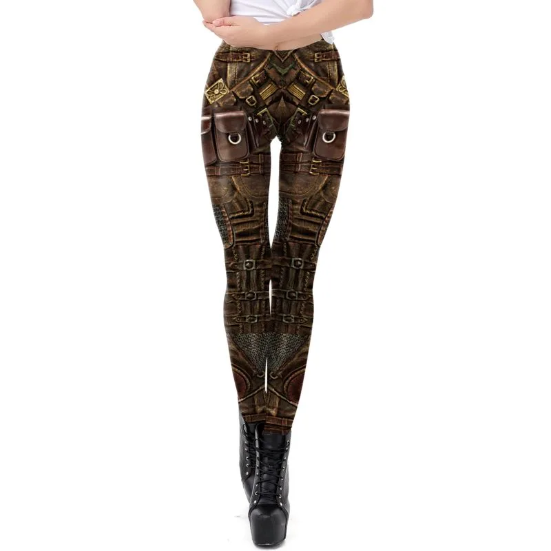 Aanzicht 3 — Steampunk legging – vintage