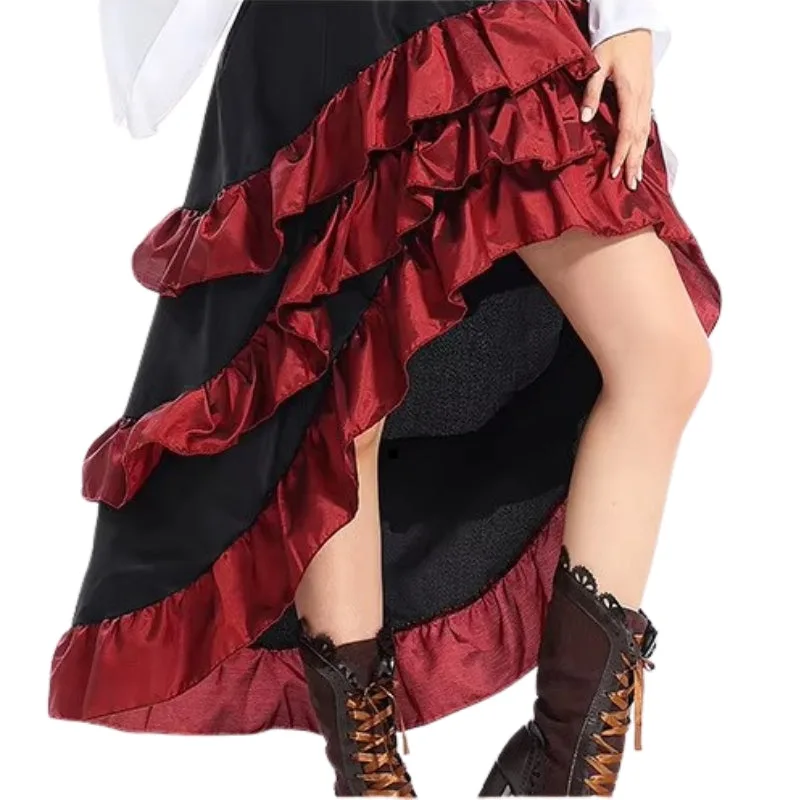Aanzicht 6 — Steampunk jurk – cosplay piratenstijl