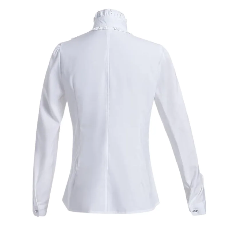 Aanzicht 5 — Blouse – wit Victoriaans met Jabot