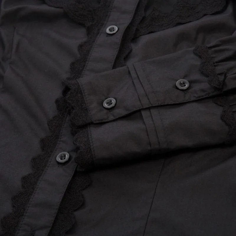 Aanzicht 5 — Blouse voor dames – kraag Victoriaans