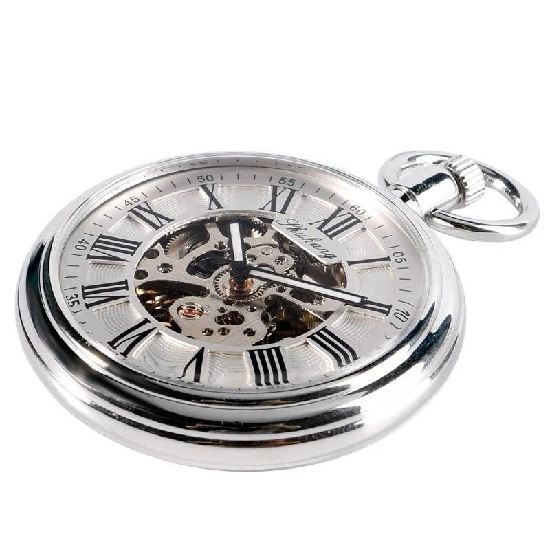 Aanzicht 4 — Zakhorloge voor heren – antieke uitstraling – model 2