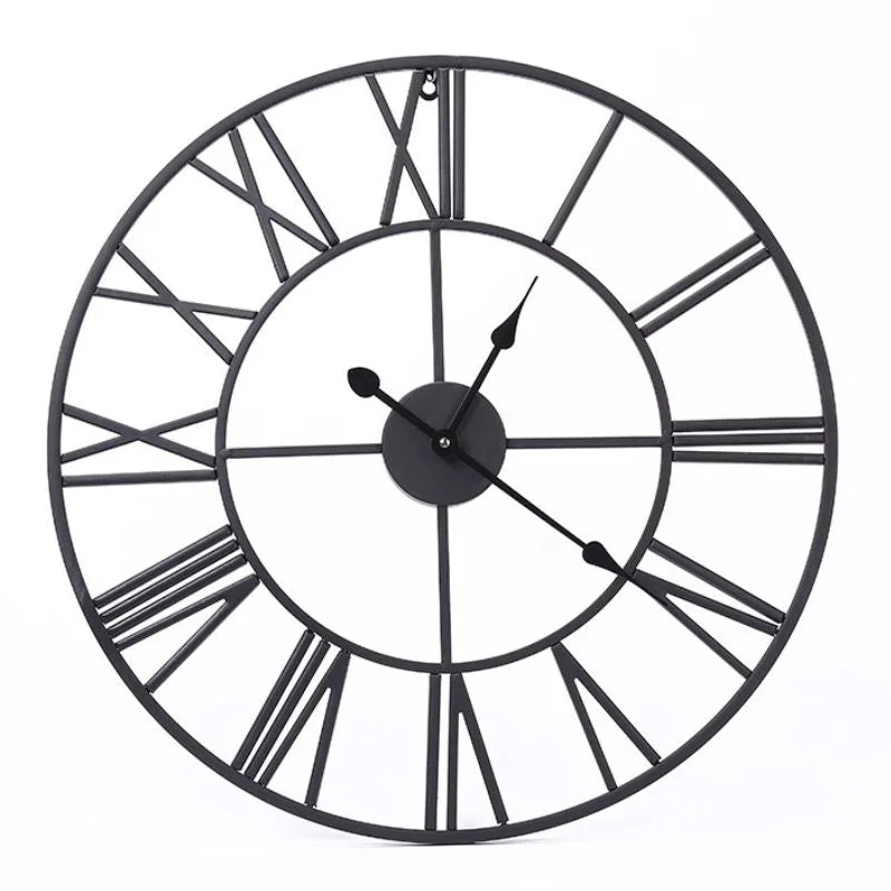 Steampunk horloge – vintage zwart
