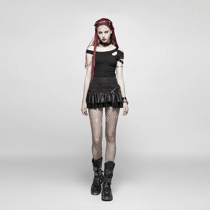 Aanzicht 2 — Rok voor dames – gothic