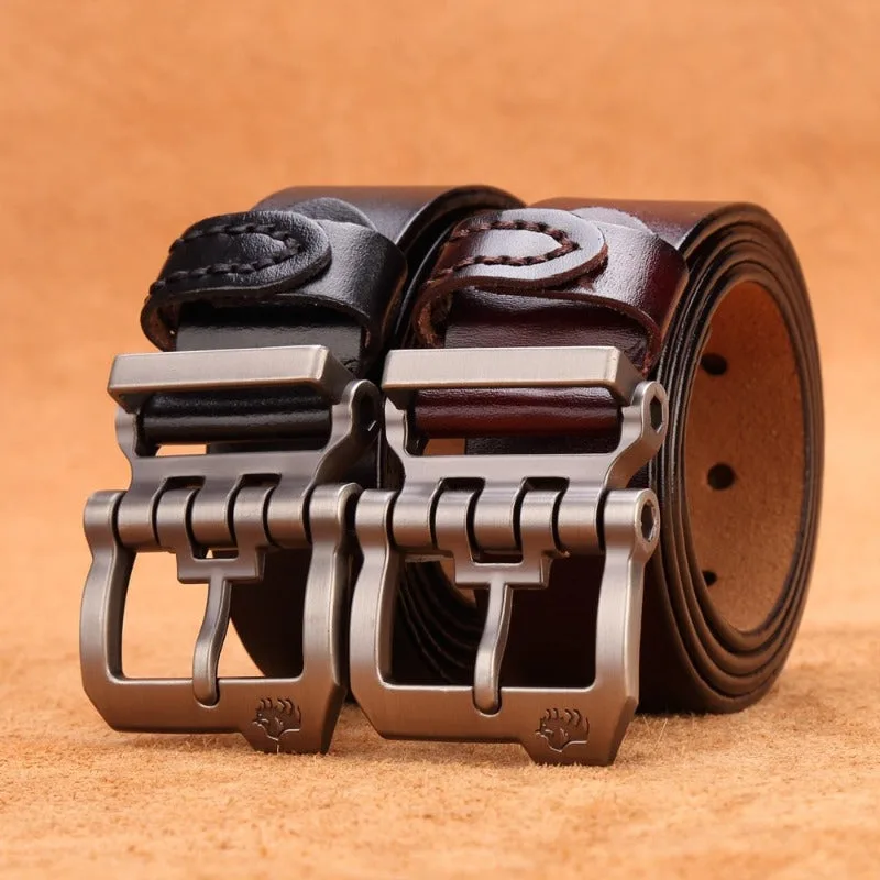 Aanzicht 7 — Steampunk riem voor heren – leer