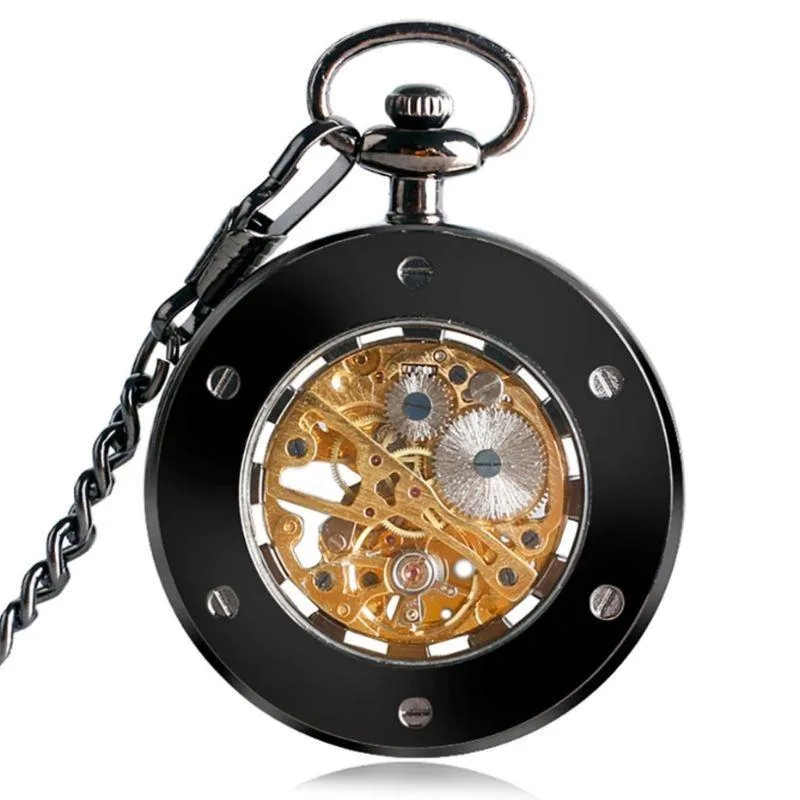 Aanzicht 4 — Zakhorloge – skelet antieke uitstraling