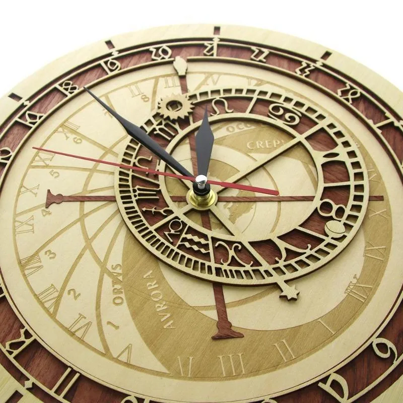 Aanzicht 4 — Steampunk horloge – astronomisch