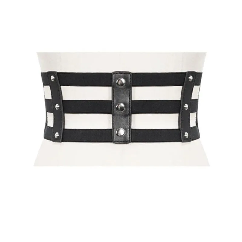 Aanzicht 4 — Tailleriem voor dames – gothic