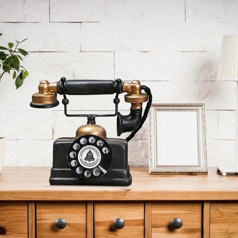 Aanzicht 2 — Telefoon – vintage decoratie