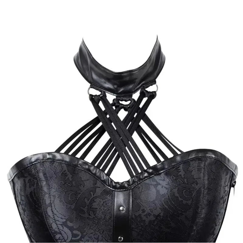 Aanzicht 4 — Steampunk korset – gothic