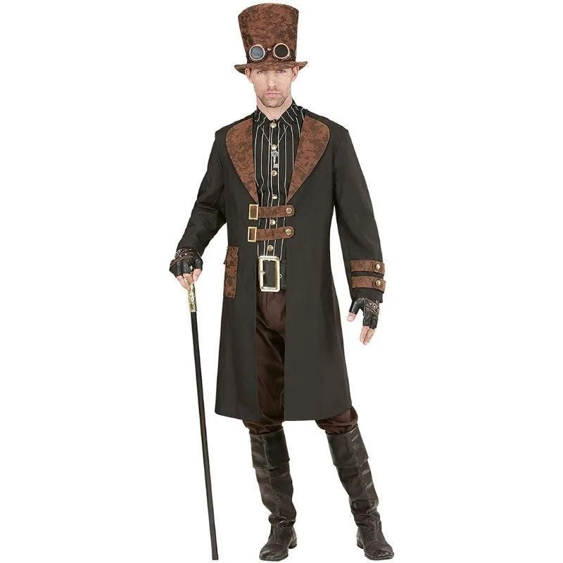 Aanzicht 3 — Steampunk jas – kostuum