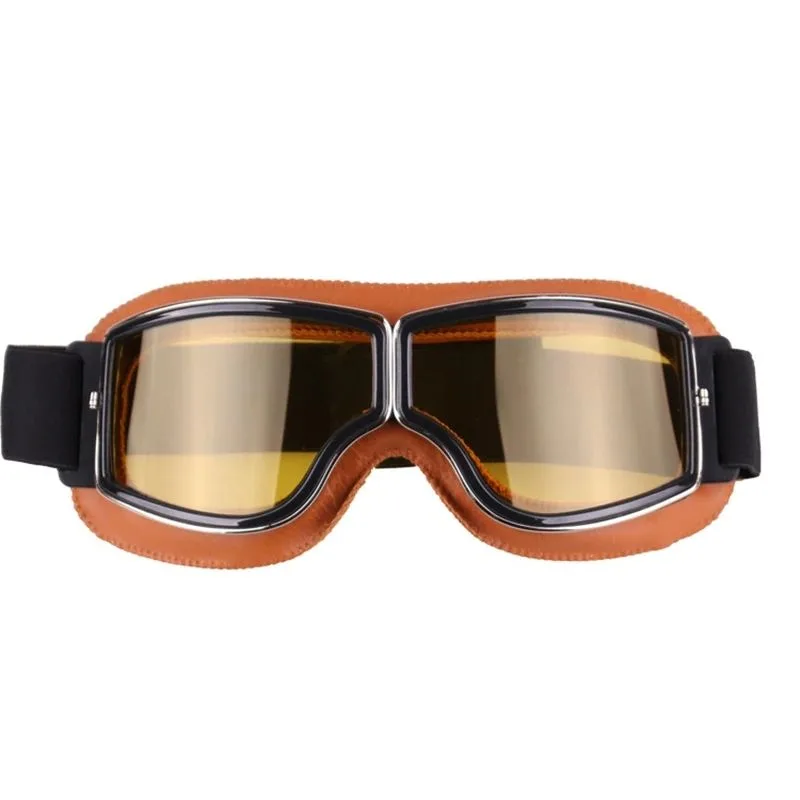 Aanzicht 9 — Steampunk bril – retro motorstijl