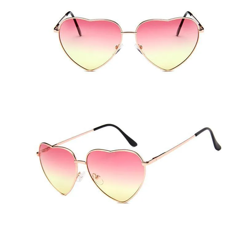 Zonnebril – hart roze Zonnebril – hart roze