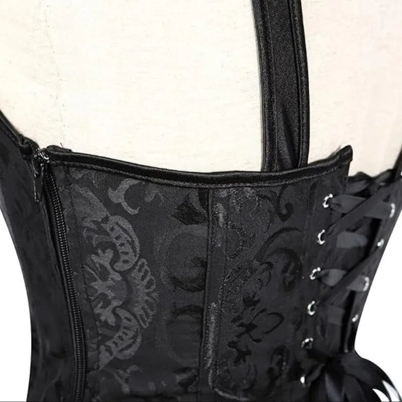 Aanzicht 5 — Steampunk korset voor dames – antieke uitstraling