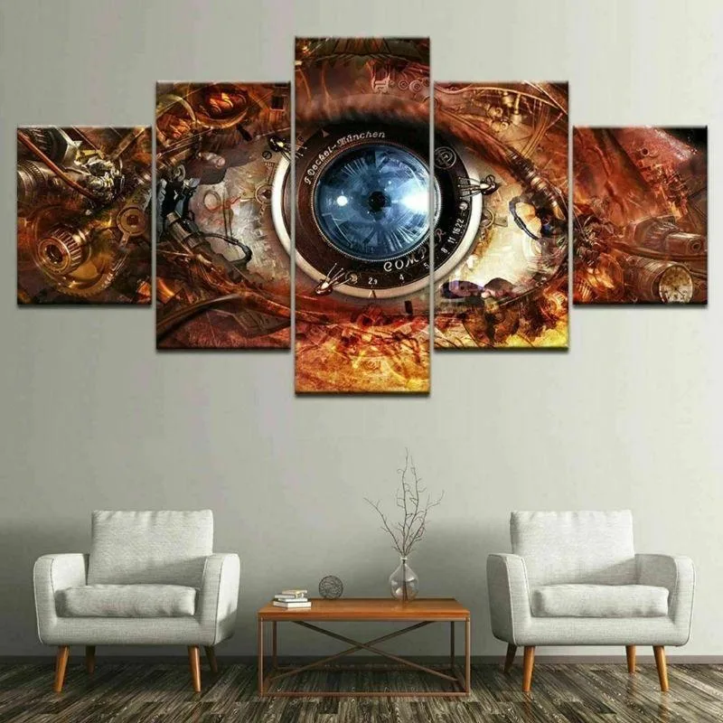 Aanzicht 3 — Wanddecoratie – oog