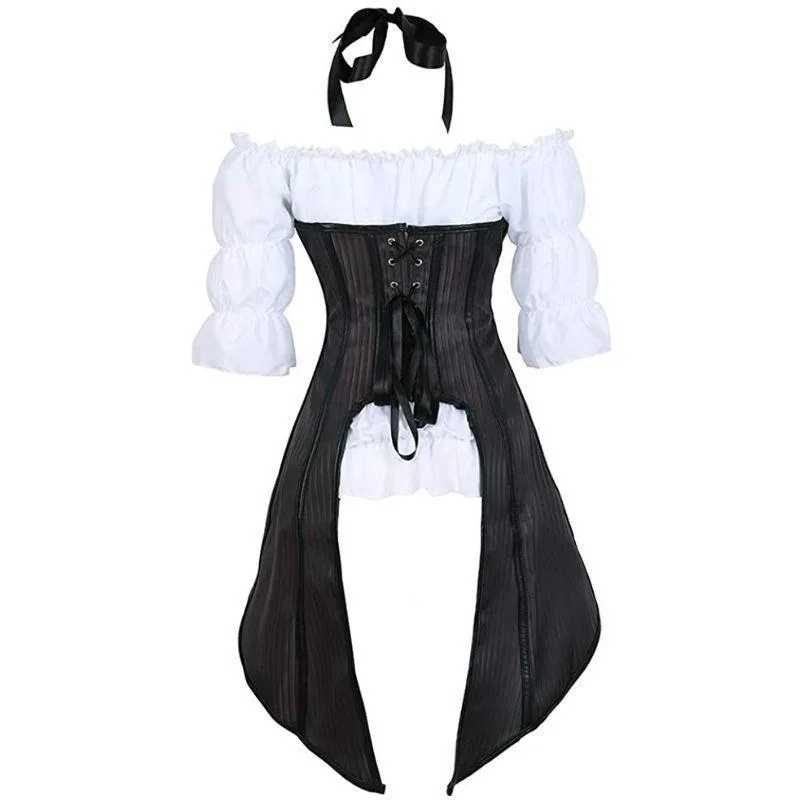 Aanzicht 3 — Steampunk jurk voor dames