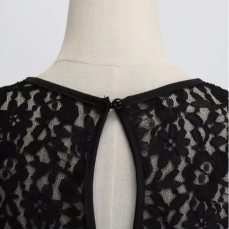 Aanzicht 4 — Jurk – vintage chic