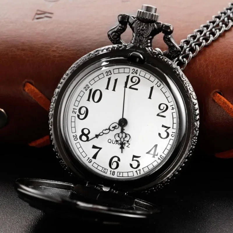 Aanzicht 2 — Steampunk zakhorloge – Poker